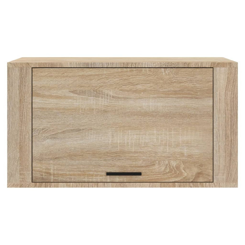 Wall-mounted Shoe Cabinet Sonoma Oak 70x35x38 cm Engineered Wood