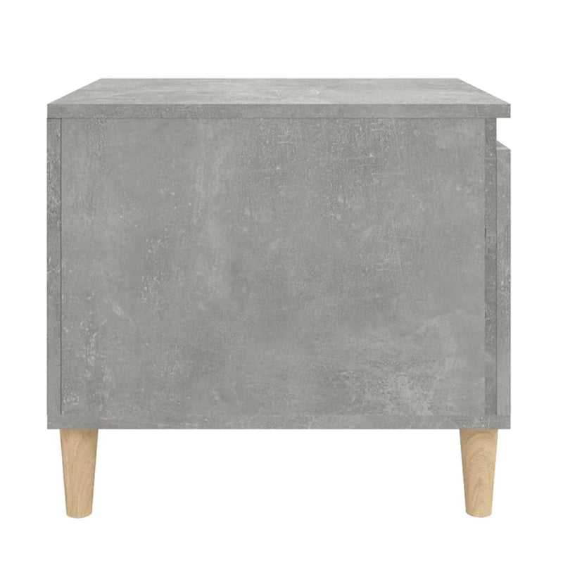 Coffee Table Concrete Grey 100x50x45 cm Engineered Wood