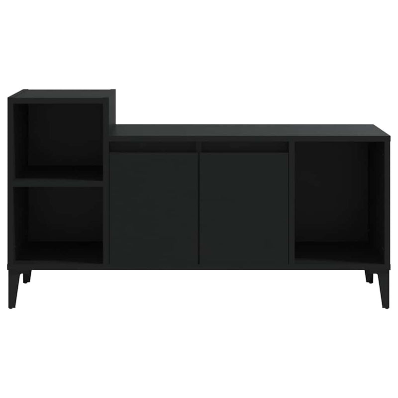 TV Cabinet Black 100x35x55 cm Engineered Wood