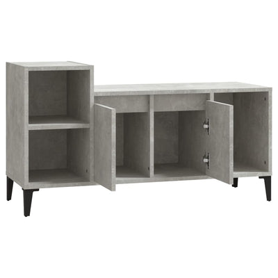 TV Cabinet Concrete Grey 100x35x55 cm Engineered Wood