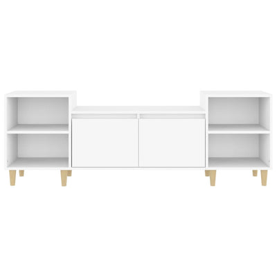 TV Cabinet White 160x35x55 cm Engineered Wood