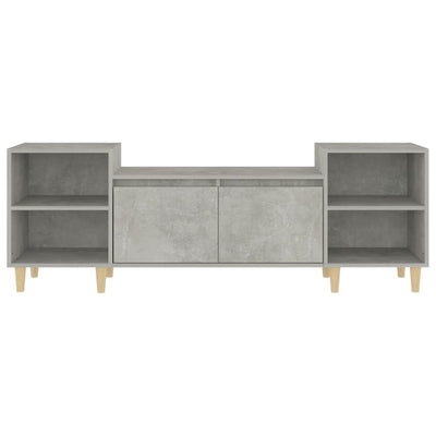 TV Cabinet Concrete Grey 160x35x55 cm Engineered Wood