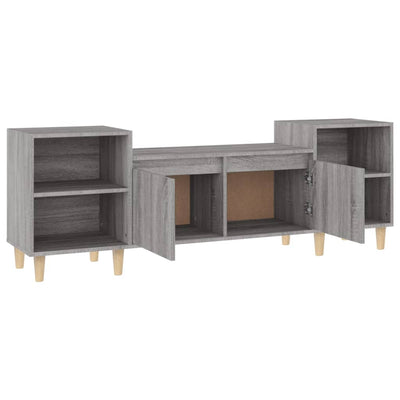 TV Cabinet Grey Sonoma 160x35x55 cm Engineered Wood