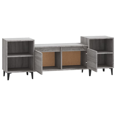 TV Cabinet Grey Sonoma 160x35x55 cm Engineered Wood