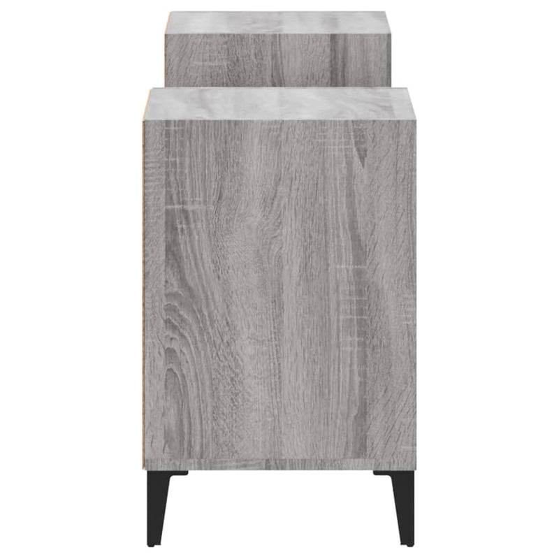 TV Cabinet Grey Sonoma 160x35x55 cm Engineered Wood