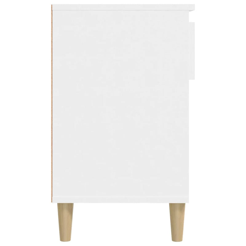 Shoe Cabinet White 102x36x60 cm Engineered Wood