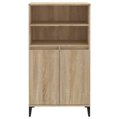 Highboard Sonoma Oak 60x36x110 cm Engineered Wood