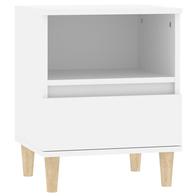 Bedside Cabinets 2 pcs White 40x35x50 cm