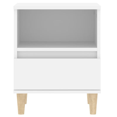 Bedside Cabinets 2 pcs White 40x35x50 cm