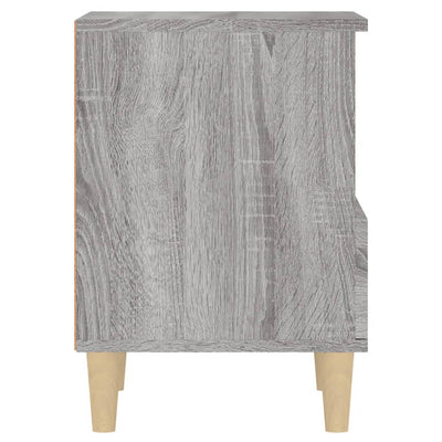 Bedside Cabinets 2 pcs Grey Sonoma 40x35x50 cm