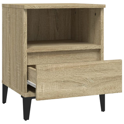 Bedside Cabinet Sonoma Oak 40x35x50 cm