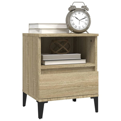 Bedside Cabinets 2 pcs Sonoma Oak 40x35x50 cm