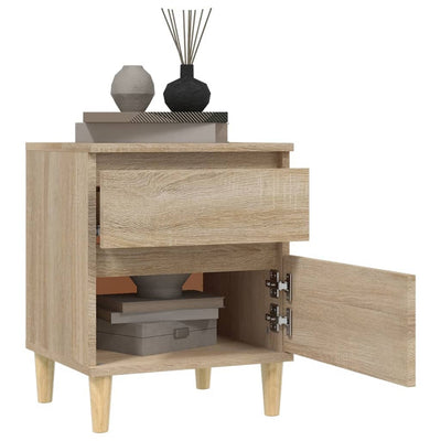 Bedside Cabinet Sonoma Oak 40x35x50 cm