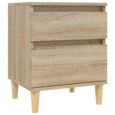 Bedside Cabinets 2 pcs Sonoma Oak 40x35x50 cm