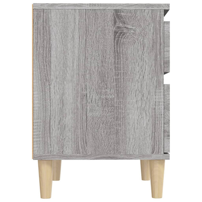 Bedside Cabinet Grey Sonoma 40x35x50 cm