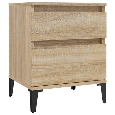 Bedside Cabinet Sonoma Oak 40x35x50 cm