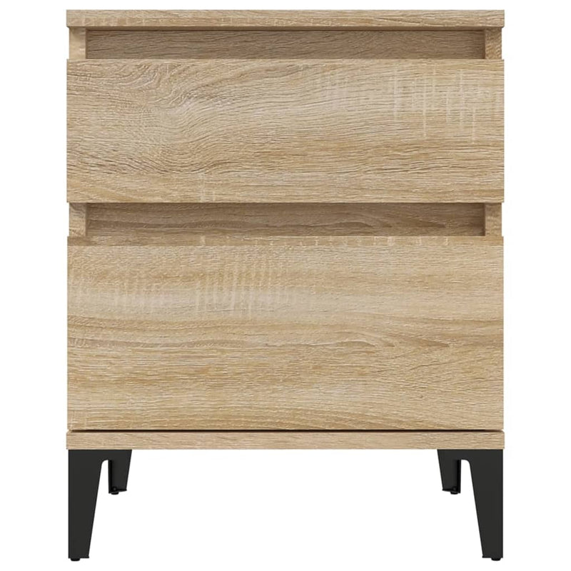 Bedside Cabinet Sonoma Oak 40x35x50 cm