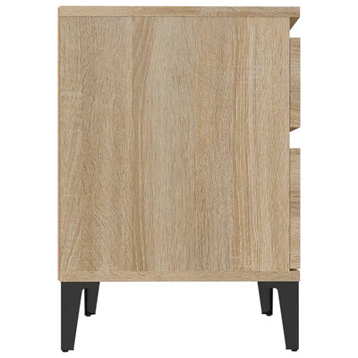 Bedside Cabinets 2 pcs Sonoma Oak 40x35x50 cm