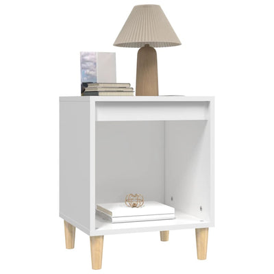 Bedside Cabinets 2 pcs White 40x35x50 cm