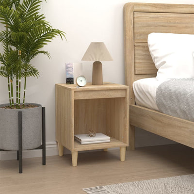 Bedside Cabinets 2 pcs Sonoma Oak 40x35x50 cm