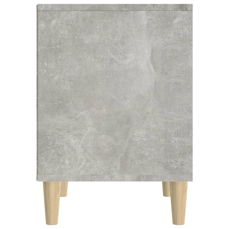 Bedside Cabinet Concrete Grey 40x35x50 cm