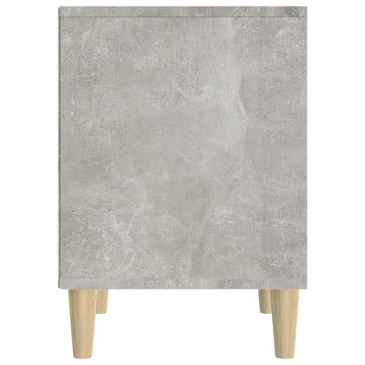 Bedside Cabinets 2 pcs Concrete Grey 40x35x50 cm