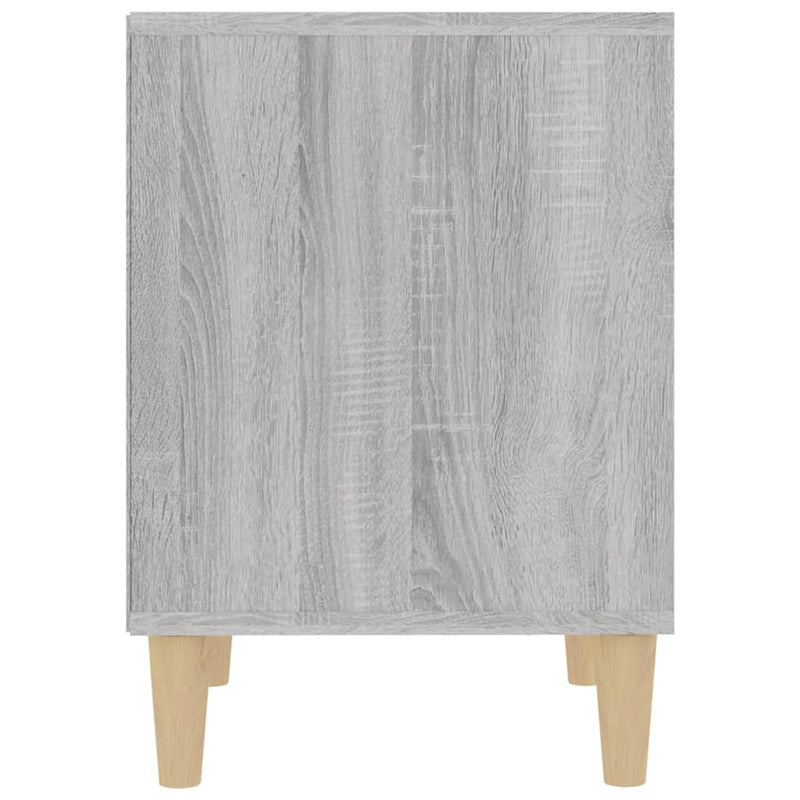 Bedside Cabinet Grey Sonoma 40x35x50 cm