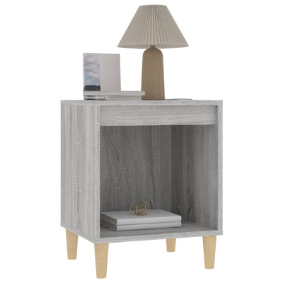 Bedside Cabinets 2 pcs Grey Sonoma 40x35x50 cm