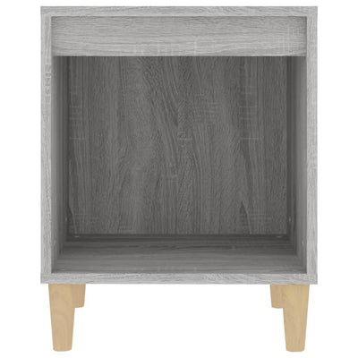 Bedside Cabinets 2 pcs Grey Sonoma 40x35x50 cm