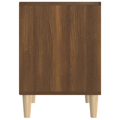 Bedside Cabinet Brown Oak 40x35x50 cm