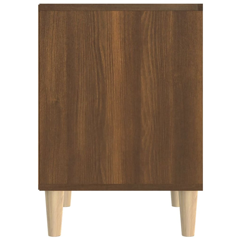 Bedside Cabinet Brown Oak 40x35x50 cm