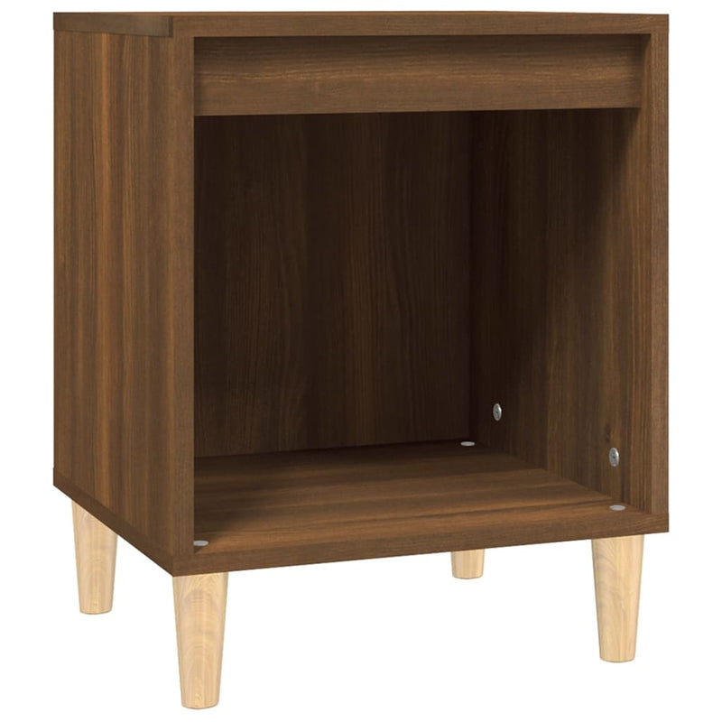 Bedside Cabinets 2 pcs Brown Oak 40x35x50 cm