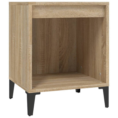 Bedside Cabinet Sonoma Oak 40x35x50 cm