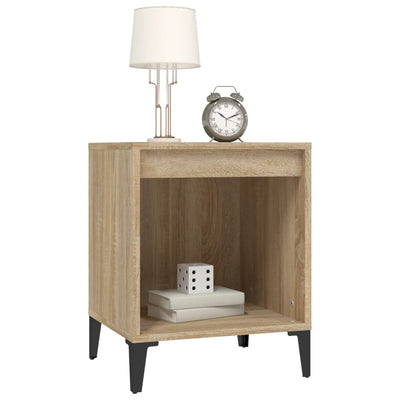 Bedside Cabinet Sonoma Oak 40x35x50 cm