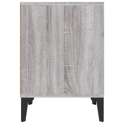 Bedside Cabinet Grey Sonoma 40x35x50 cm