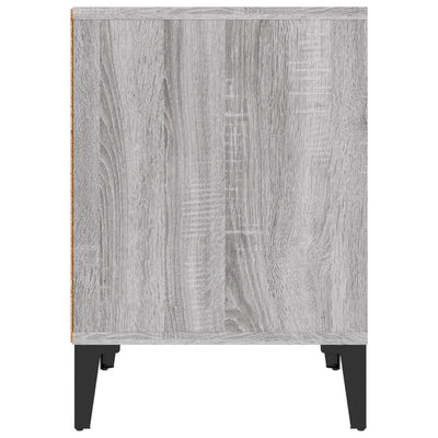 Bedside Cabinets 2 pcs Grey Sonoma 40x35x50 cm