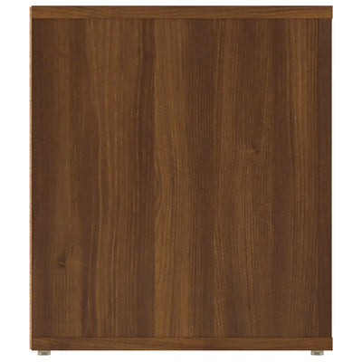 TV Cabinet Brown Oak 100x35x40 cm Engineered Wood