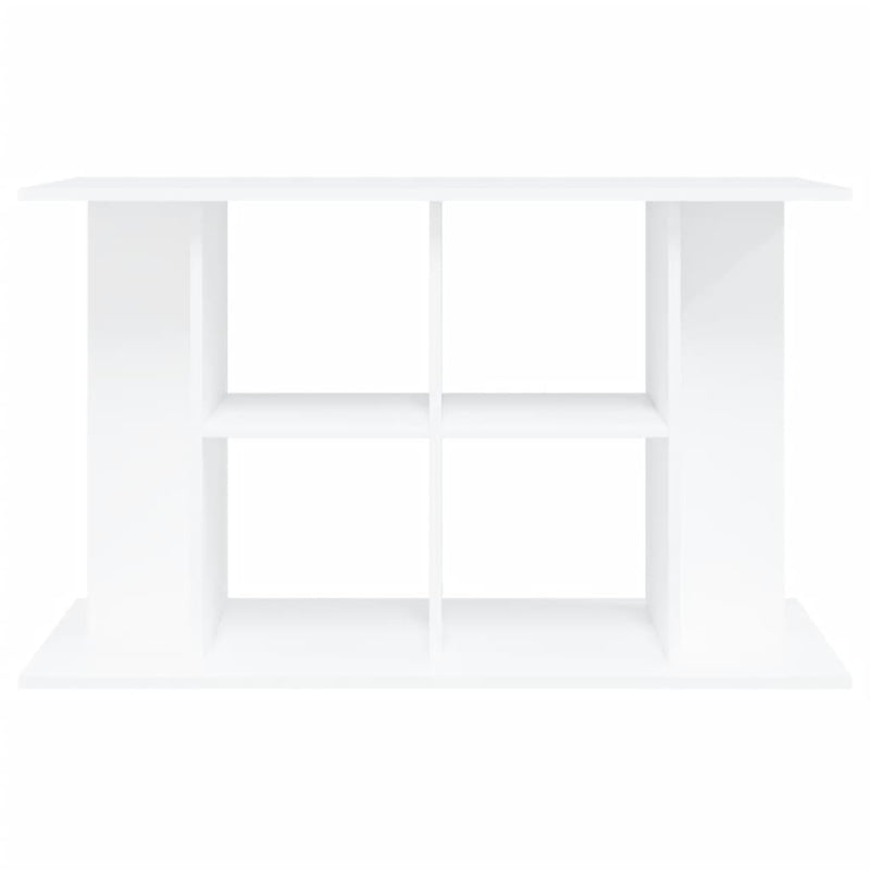 Aquarium Stand White 100x40x60 cm Engineered Wood