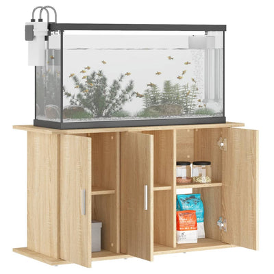 Aquarium Stand Sonoma Oak 101x41x58 cm Engineered Wood