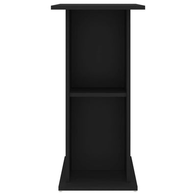 Aquarium Stand Black 75x36x72.5 cm Engineered Wood