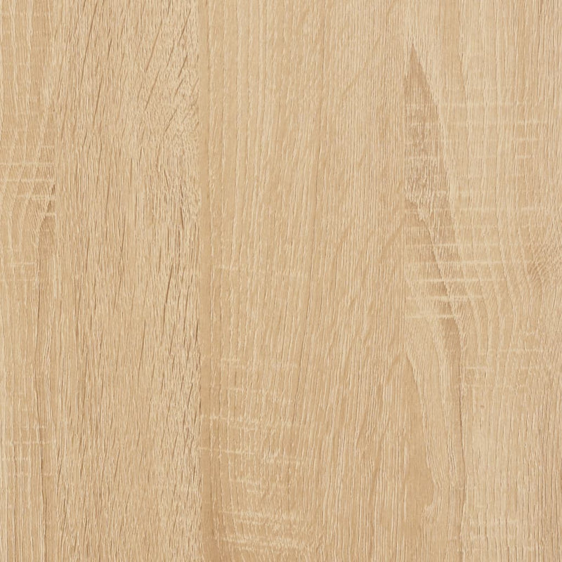 Console Table Sonoma Oak 100x25x75 cm Engineered Wood