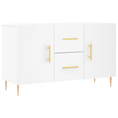 Sideboard White 100x36x60 cm Engineered Wood