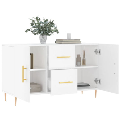 Sideboard White 100x36x60 cm Engineered Wood