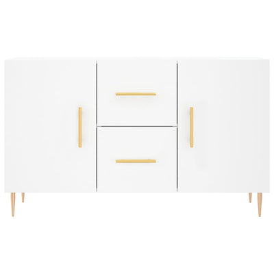 Sideboard White 100x36x60 cm Engineered Wood