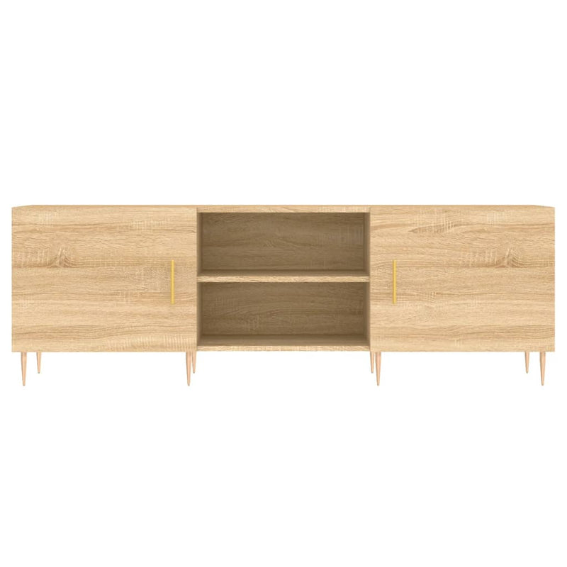 TV Cabinet Sonoma Oak 150x30x50 cm Engineered Wood