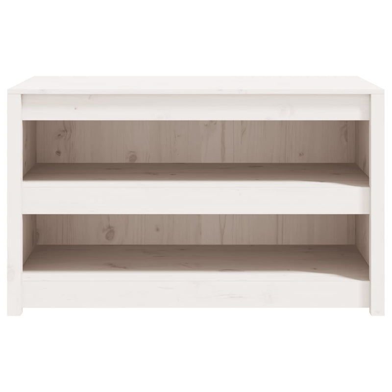 Outdoor Kitchen Cabinet White 106x55x64 cm Solid Wood Pine