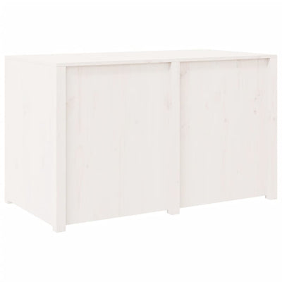 Outdoor Kitchen Cabinet White 106x55x64 cm Solid Wood Pine