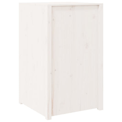 Outdoor Kitchen Cabinet White 55x55x92 cm Solid Wood Pine