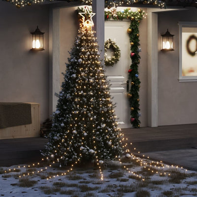 Christmas Tree Light 320 LEDs Warm White 375 cm