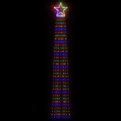 Christmas Tree Light 320 LEDs Colourful 375 cm